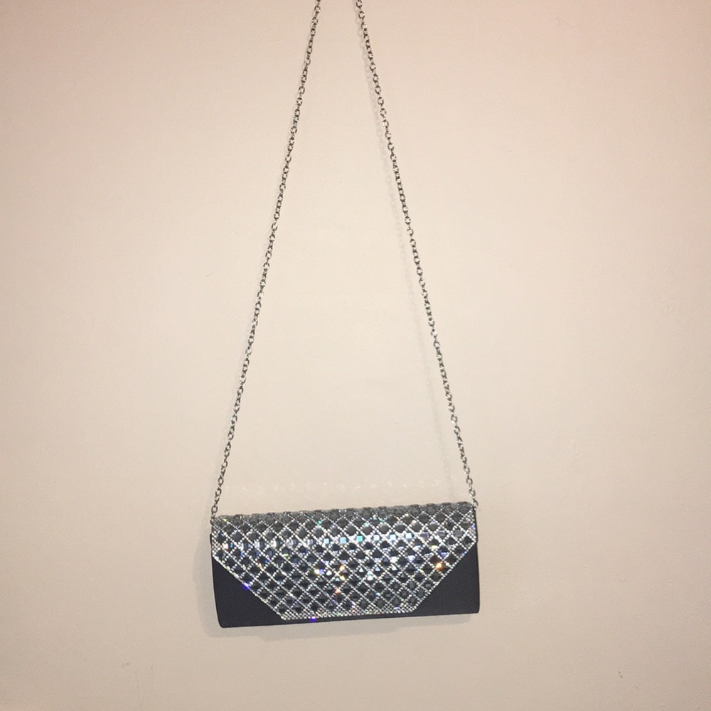 Charming Charlie Blinged crossbody bag